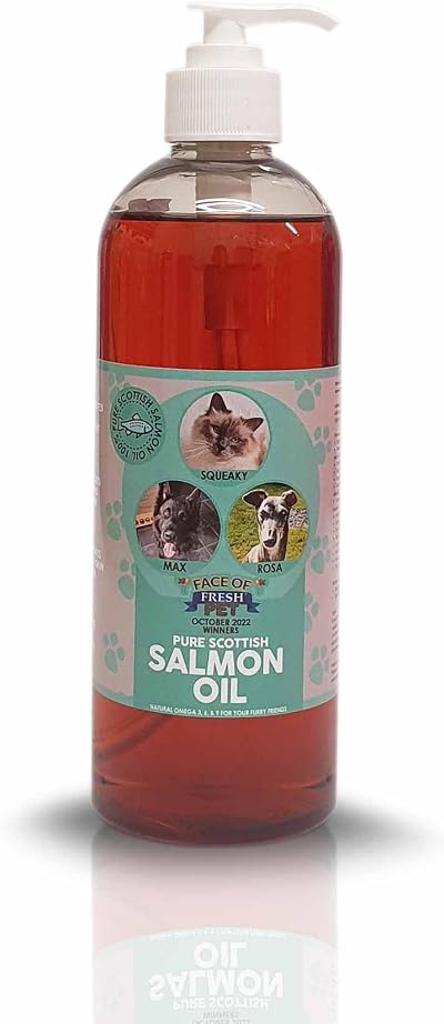 Trade Chemicals Scottish Salmon Oil 100% Natural Omega 3 Pump 500ml