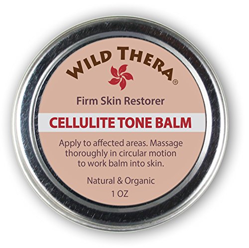 Herbal Anti Cellulite Treatment Balm. Natural cellulite cream with Coffee, Green Tea, Guarana & Kelp. Body firming fat burner tones and tighten skin. Use with Cellulite cup & cellulite massager.