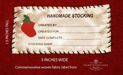 Stockings & Holders - Stocking Icon Stocking Kit Label for Bucilla Stockings