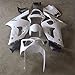 XKH- Fairing Compatible with Kawasaki Ninja ZX6R ZX-6R 636 03 04 2003 2004 Injection ABS Unpainte [B01MV23VFK]