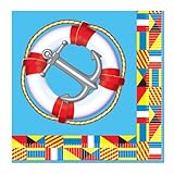 Nautical Luncheon Napkins (2-Ply)    (16/Pkg)