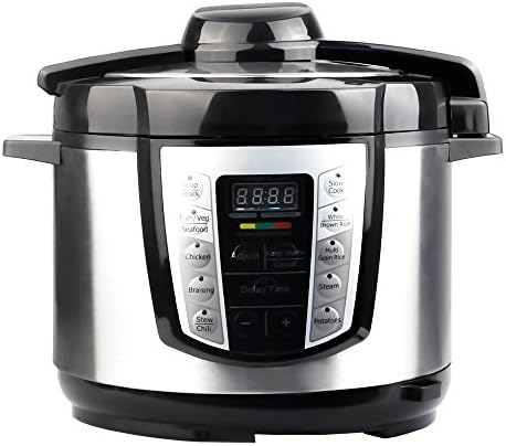 Pressure Cooker, PowerDoF YA500 10-in-1 Multi-Function Programmable Electric Pressure Cooker (5L 900W)