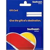 Southwest Airlines Physical Gift Card