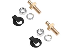 20-37 Stainless Transmission Kickdown Stud Kit for Transmission Kickdown for Carb Carburettor Hookup (2Pcs)
