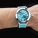 TW Steel Canteen Turquoise Dial Turquoise Silicone Mens Watch TW525