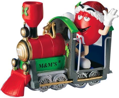 m&m holiday express train set
