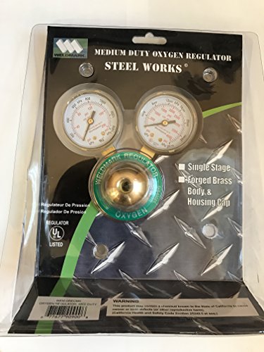 Weldmark Medium Duty Oxygen Regulator - Steel Works