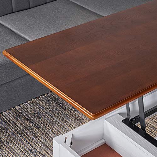 Christopher Knight Home Laurel Luke Farmhouse Faux Wood Lift Top Coffee