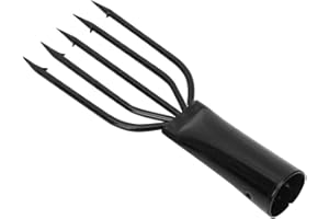 3,4,5,Prong Fishing Spear, Stainless Steel Fishing Harpoon Fork with Gig Fork Hook Outdoor Fishing Tackle