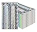 Amiff Holographic Metallic Bubble Mailers, 5 x 9 Inches. Pack of 25 Padded Envelopes Waterproof. Opaque Metallic Bubble Envelope Mailer Self-Seal. Waterproof Padded Shipping Envelopes for Gifts