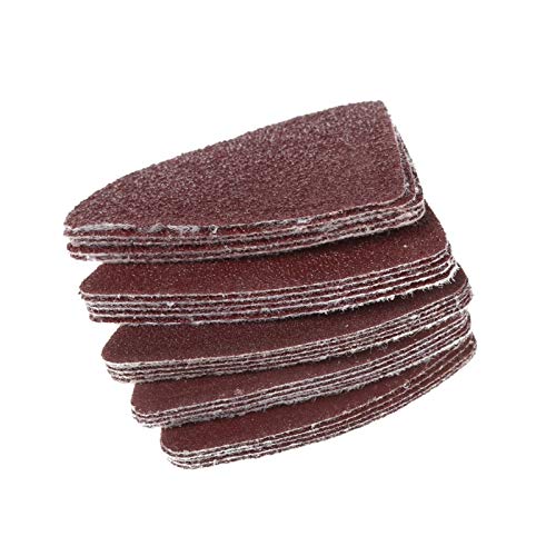 Maslin 25Pcs Sanding Paper+Finger Sanding Pad For Multi-function Oscillating Fein Dremel Bosch Power Tools - Thumbnail 5