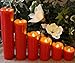 Timer Flameless Candles - Slim Set of 6, 2