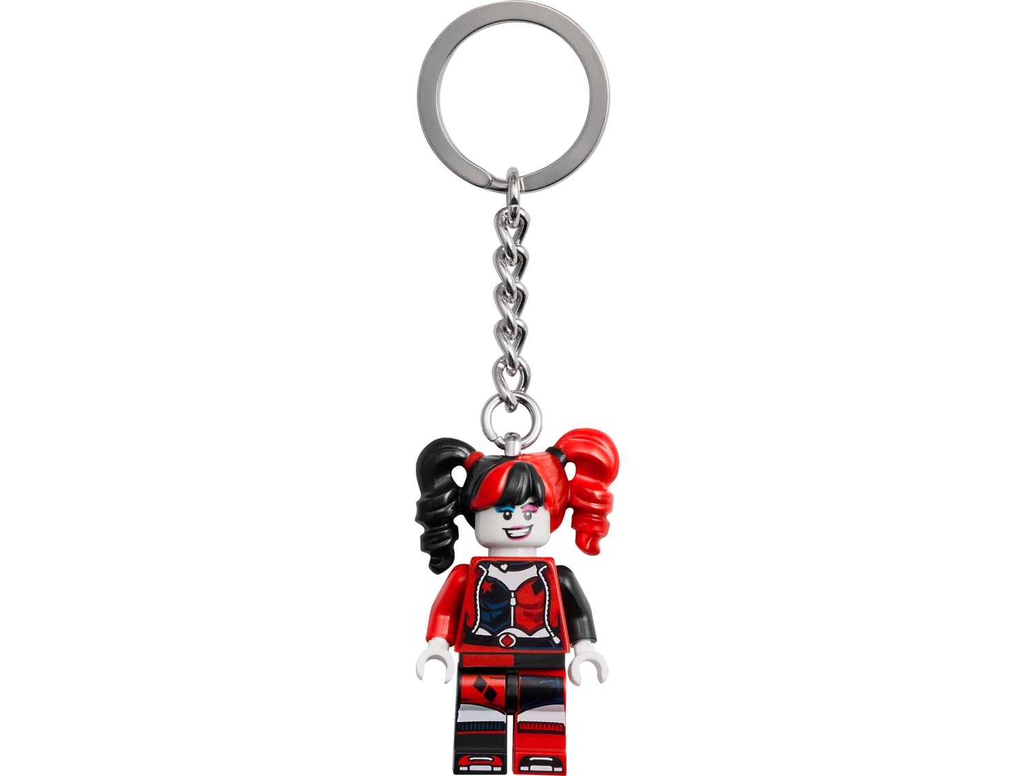 LEGO Super Heroes Harley Quinn Minifigure Keyring 854238