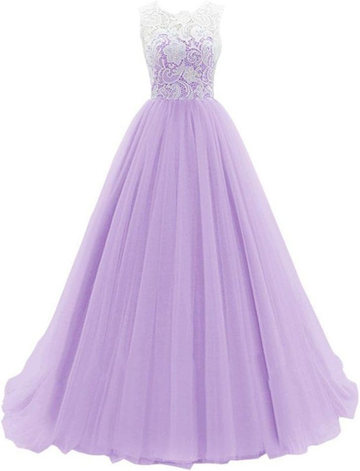 KekeHouse® A-line Wedding Bridesmaid Dress Mother and Daughter Dress Sweetheart Flower Girl Long Lace Prom Dress