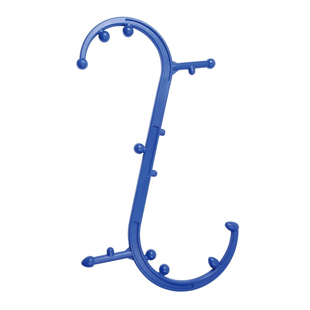 ChiroDoc Trigger Point Massager - Self Massage Therapy Tool for Lower Back and Shoulder Pain Relief - Accupressure for Deep Muscle, Myofascial Release and Back Pain - Neck and Foot Reflexology