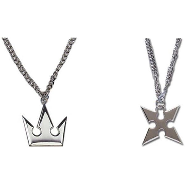 アクセサリー・ヘアアクセサリー OFFICIAL KINGDOM HEARTS SV925 NECKLACE Amazon.com: Kingdom Heart Sora Crown 925 Sterling Silver