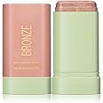 FYEBOO Multi-Use Makeup Blush Stick, Cream Blush Stick, Tinted Solid Moisturizer Stick for Cheek & Eyes & Lips, Waterproof Natural Nude Makeup, Suitable for All Skin (2#Soft Glow)