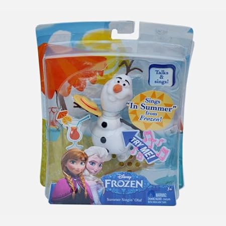 Amazon アナと雪の女王 トーク シング オラフ Frozen フィギュア おもちゃ Iｎsummer キャラクター グッズ 雑貨 ロボット ソフビ人形 おもちゃ
