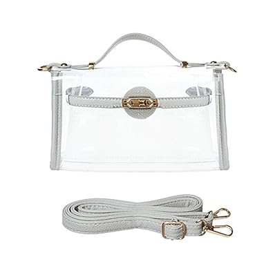 Amazon Goshang 透明 ビニール がま口バッグ クリアバッグ