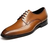 GIFENNSE Mens Oxford Shoes Leather Dress Shoes for Men