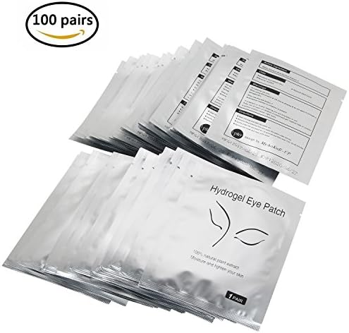 Eye Pads, iSuda Under Eye Pads Patches for Lash Extension, Lash Tinting and Lash Perming, 100% Natural Plant Extract, Convenient, Comfortable and Safe - 100PACK
