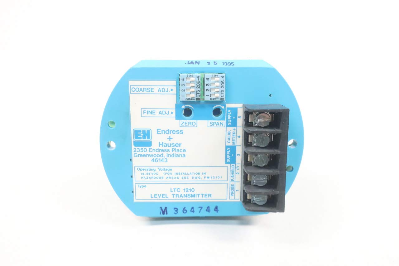 Endress Hauser Ltc 1210 Level Transmitter 14 55v Dc Amazon Com