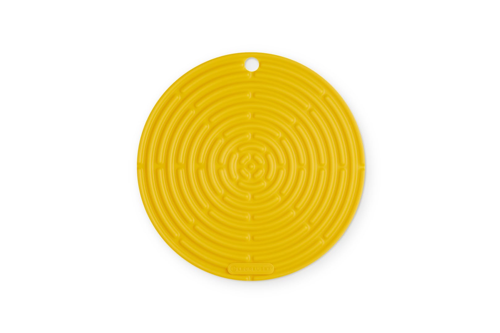 Le Creuset Cool Tool, Pot Holder/Trivet, Silicone, Round, 20 cm, Nectar, 42404206720000