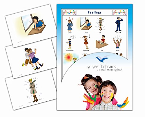 Feelings and Emotions Flashcards - English Vocabulary Picture Cards