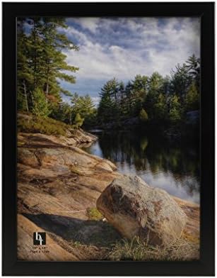 BorderTrends Echo 10x13-Inch Photo Frame, Black