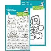 Lawn Fawn Hocus Purr-cus Clear Stamps and Coordinating Dies | Brew up some fun this Halloween with these fantastic felines!