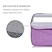 Laptop Sleeve Case 13.3 Inch,egiant Water-Resistant Protective Fabric Bag for Mac Pro 13 Retina,Mac Air 13,Surface Book,Stream 13,Chromebook 13,13-13.5 Inch Chromebook Computer Notebook,Purple