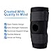 Knee Brace, Relieves and Supports Meniscus Tear, Arthritis, PCL, ACL, LCL, MCL, Tendinitis Pain, Running, Sports Play, Open Patella Dual Stabilizers, Neoprene Brace, Non-Slip Straps (One Size, Black)