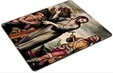MSD Mouse Pad Cristo Justificando Su Pasion Customized Desktop Laptop Gaming Mousepads