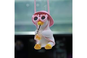 XY North Cool Swinging Duck Car Hanging Ornament, Pendant Interior Rearview Mirror Decoration and Car Rear View Mirrior Hangi