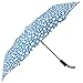iRain Automatic Folding Umbrella (Blue with White Dots)
