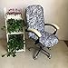 Melaluxe Office Chair Cover - Universal Stretch Desk Chair Cover, Computer Chair Slipcovers (Size: L)