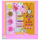 Djeco DJ09801 Ooh Beads- Pearls And Flowers Playset