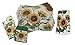 Summer Sunflower Deluxe Tapestry Kitchen Set - 4 Placemats, 2 Kitchen Towels, 1 Oven Mitt, 1 Potholder