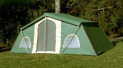 Amazon Com Greenbriar 20 X 10 Huge Family Camping Cabin Tent