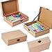 Gotideal DIY Scrapbook Album Craft Paper Wedding and Anniversary Photo Album Family Scrapbook with Photo Album Storage Box , DIY Accessories Kit and Scrapbooking Supplies (Deer Pattern)…
