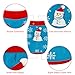 PAWCHIE Dog Christmas Sweater Cute Snowman Sweaters Dog Xmas Holiday Sweater Winter Turtleneck Knitwear Clothes for Small to Large Dog
