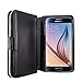 S6 Case, Galaxy S6 Case, Cellularvilla Galaxy S6 [Wallet Bag] Case, Pu Leather Flip [7 Card Slots] [Purse] Case, [Zipper Wallet] [Magnetic Detachable] Back Cover for Samsung Galaxy S6 (Black)