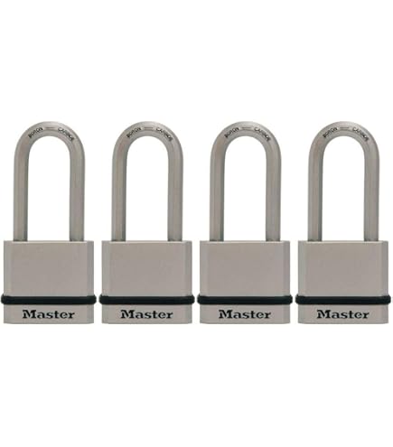 Paclock 90A-PRO Aluminum Padlock 3" Tall Shackle Lock Out Tag Out