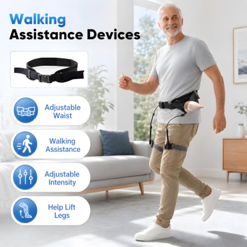Dispositif de Marche exosquelette, Déambulateur de rééducation à vitesse réglable en continu, Exosquelettes Réglables pour Jambe, Destinées Aux Adultes et Aux Personnes âgées