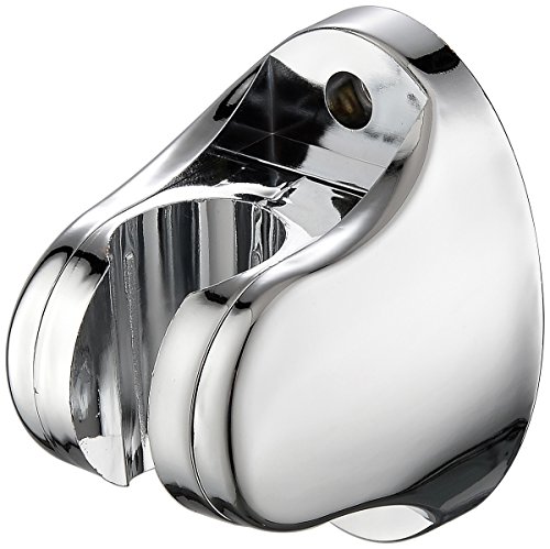 Shower Head Holder, Hand Held Shower Head Bidet Sprayer Holder Mount Bracket (Material:Plastic, Color: Chrome Polished) for Bathroom by Cagonlife