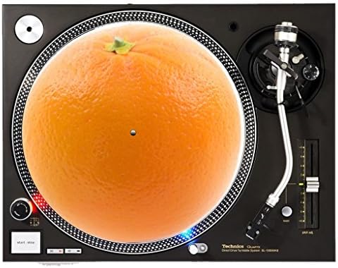 Orange - DJ Turntable Slipmat