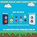 Arcade Light Switch Plate Cover, Single Switch (White/Red/Blue), 1-Gang Standard Size Rocker Wall Plate, Game Room Decorator, Kid Bedroom Wallplate, Faceplate Replacement