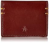 Original Penguin Men's Leather Business-Card Holder