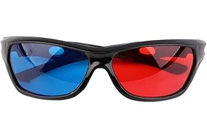 3D Glasses Universal Red Red Blue Visoin 3D Glass Dimensions Anaglifo Movie Game DVD Video Tv Cheap