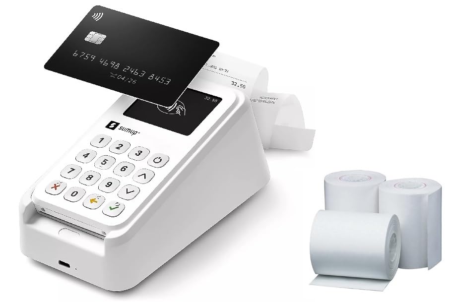 Replacement Receipt Paper for SumUp 3G, 20 Rolls